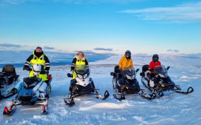 Snowmobiling Adventure In Northern Iceland