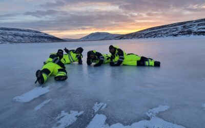 Ice Fishing with a Family from Australia