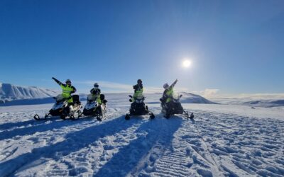 Snowmobile Adventure with First-Time Riders from South Korea